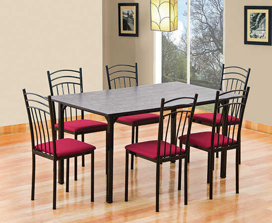 Damro furniture dining table best sale 4 seater