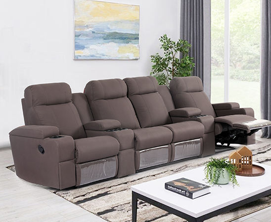 Esteem 4 Seater Recliner Sofa Find, 4 Seat Sofa With Recliners